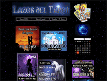 Tablet Screenshot of lazosdeltarot.com
